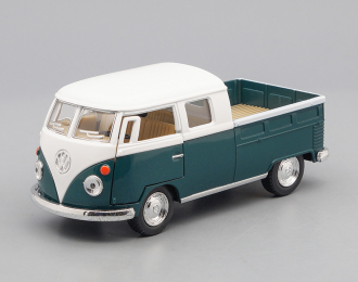 VOLKSWAGEN Bus Double Cab Pickup (1963), white / green