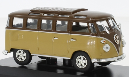 VOLKSWAGEN T1 Samba (1962), brown/light brown