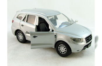 HYUNDAI Santa Fe III, серебристый