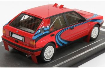 LANCIA Delta Hf Integrale 16v N 0 Base Rally Martini Racing 1989, Red Blue