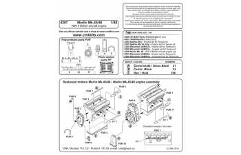 Авиационный двигатель Merlin Mk.45/46 WW II