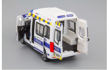 MERCEDES-BENZ Sprinter Police (с фигурками), white