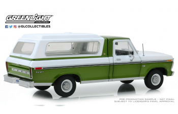 FORD F-100 Bodyside Accent Panel and Deluxe Box Cover  1976 Medium Green Glow Poly