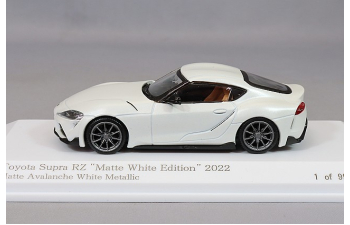 TOYOTA Supra RZ *Matte White Edition* (2022), matte avalanche white metallic 