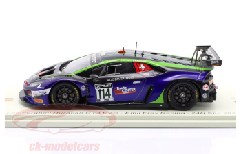 LAMBORGHINI Huracán GT3 Evo №14 Emil Frey Racing 24h Spa Jack Aitken, Konsta Lappalainen, Arthur Rougier (2021)