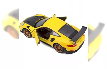 Сборная модель PORSCHE 911 GT2 RS (2018), yellow