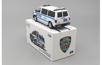 FORD E-350 Super Duty Van "New York Police Dept.", white