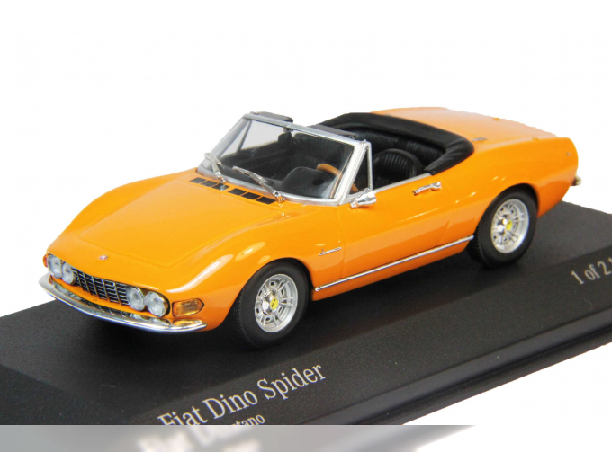 FIAT Dino Spider (1972), orange