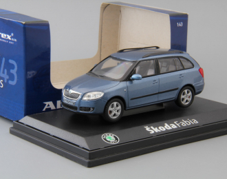 SKODA Fabia II Combi 2007, satin gray met.