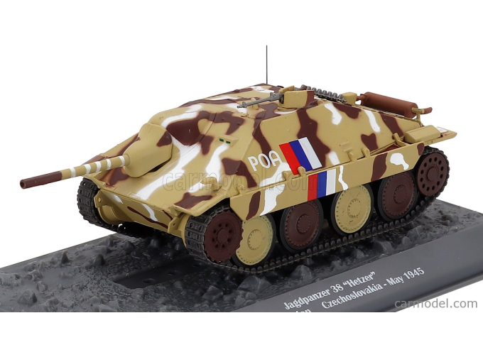 JAGDPANZER 38 HETZER 1ST ROA DIVISION CZECHOSLOVAKIA MAY 1945