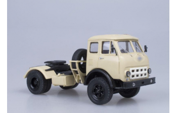 Минский-504, (бежевый) с самосвальным полуприцепом Минский-5232 (коричневый)