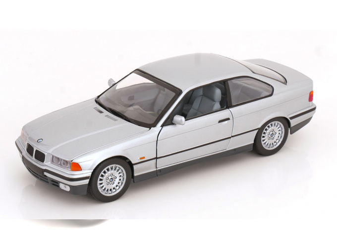 BMW 328i E36 Coupe (1992), silver