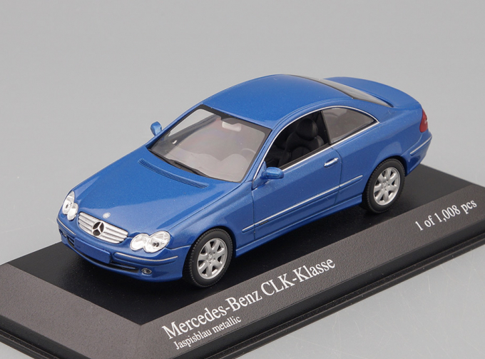 MERCEDES-BENZ CLK-Class 2002, blue metallic