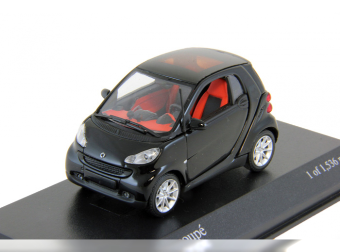 SMART Fortwo Coupe (2007), black