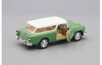 CHEVROLET Nomad (1955), green / white