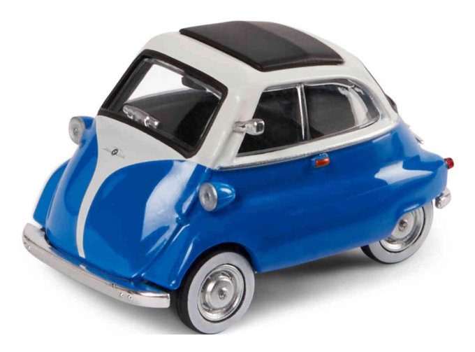 BMW Isetta Closed Roof (1960), Blue White