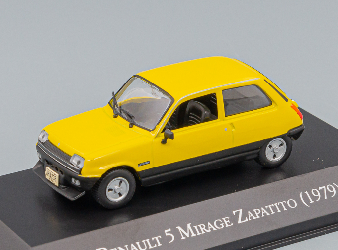 RENAULT 5 Mirage Zapatito (1979), yellow / black