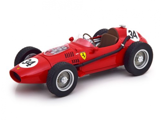 FERRARI Dino 246 #34 Russo F1 GP Monaco 1958, red