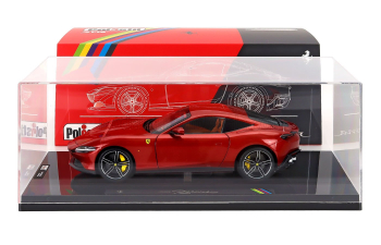 FERRARI Roma (2019) - With Showcase - Numbered One By One, Rosso Magma - Red Met