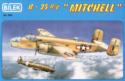 Сборная модель B-25B/C Mitchell