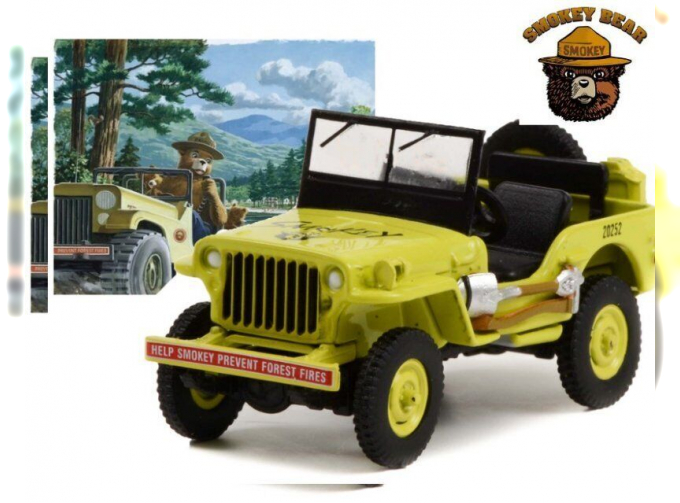 JEEP Willys MB "Help Smokey Prevent Forest Fires" (1942)