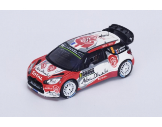 Citroen DS3 WRC #8 5th Monte Carlo 2016 Abu Dhabi Total World Rally Team
