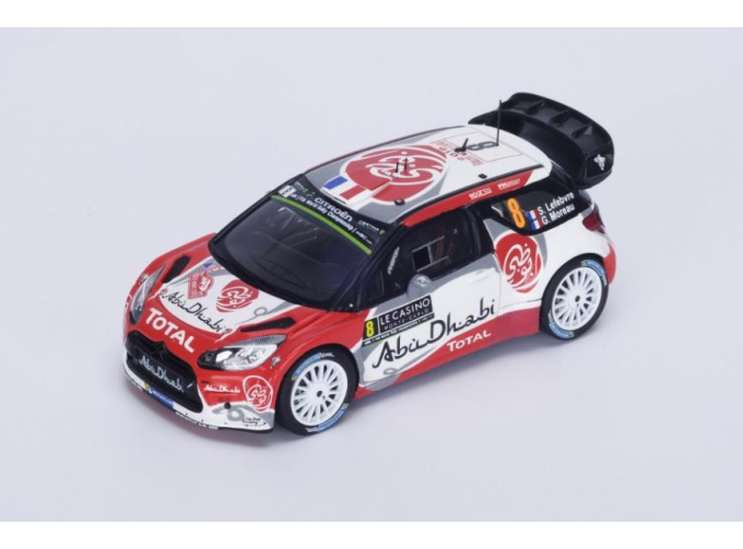 Citroen DS3 WRC #8 5th Monte Carlo 2016 Abu Dhabi Total World Rally Team