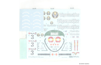 Сборная модель Porsche 962C Jägermeister