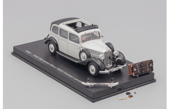 (Уценка!) MERCEDES-BENZ 260D W138 Pullman landaulet Berlin taxi (1936-1941), black / grey