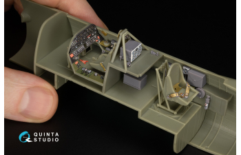 3D Декаль интерьера кабины Vultee Mk.II Vengeance (Dora Wings) (с 3D-печатными деталями)