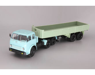 Минский-515 (6x4) + Минский-5205, голубой / зеленый