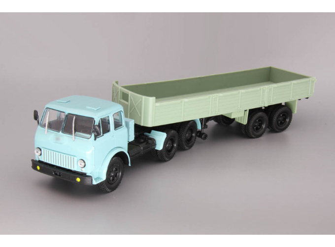 Минский-515 (6x4) + Минский-5205, голубой / зеленый