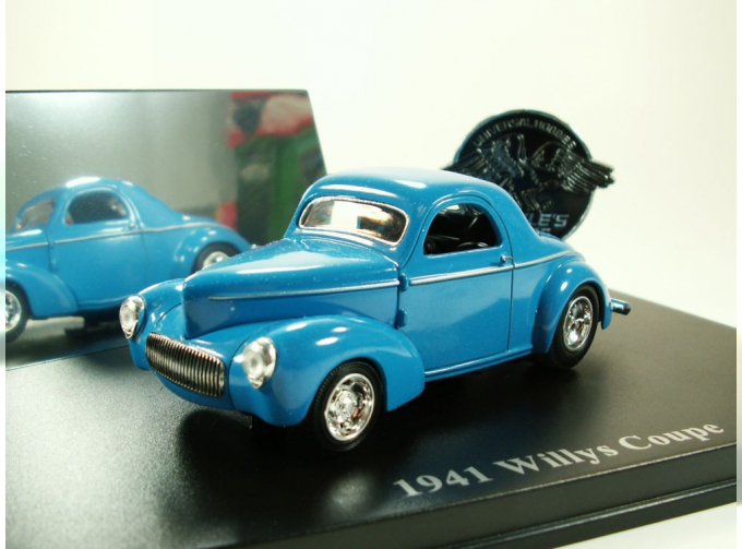 WILLYS Coupe Strassenversion, Eagle Collectibles 1:43, голубой