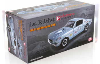FORD Mustang A/FX Les Ritchey (1965), lightblue-metallic