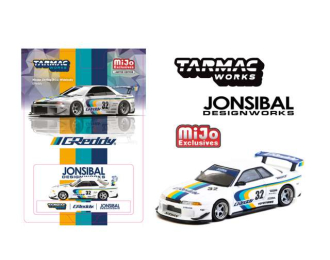 Nissan Skyline GT-R R32 Widebody Jonsibal Designworks Greddy Limited, white