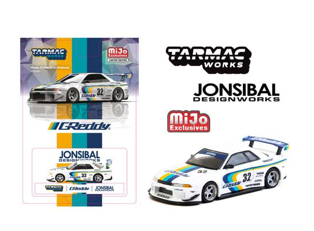 Nissan Skyline GT-R R32 Widebody Jonsibal Designworks Greddy Limited, white