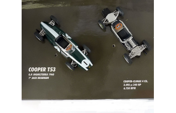 COOPER T53 GP Great Britain  with Chassis, Brabham (1960)