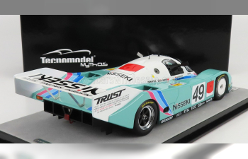 PORSCHE 962c Nisseki №49 24h Le Mans (1991) G.Fouche' - S.Andskar, Light Blue White