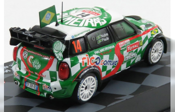 MINI Countryman John Cooper Works Wrc N 14 20th Rally Montecarlo 2012 P.nobre - E.paula, Green White