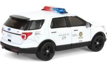 FORD Police Interceptor Utility, Los Angeles Police Department (LAPD) Bomb Detection K-9 Section (2017), white