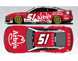 Ford Mustang #51 Cody Ware *Arbys*, red/white 2025