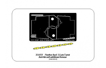 Panther G turret Anti-Aircraft additional Armour