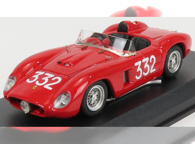 FERRARI 500tr Spider Ch.0640 №332 Giro Di Sicilia (1957) C.Rivolo, red