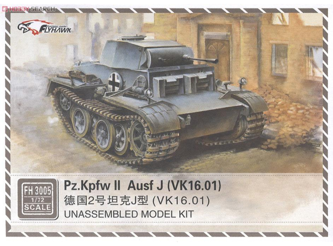 Сборная модель Танк German Pz. Kpfw II Ausf J (VK.16.01)