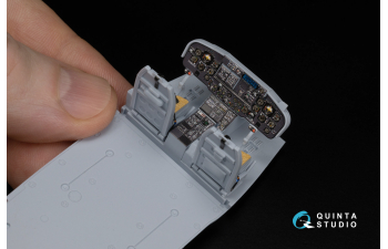 Декаль интерьера кабины Lynx AH-7 (Airfix) (с 3D-печатными деталями)