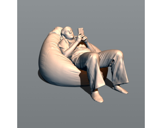 Фигурка Лара, неокрашенная