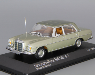 MERCEDES-BENZ 300 SEL 6.3 W109 (1968), bright green