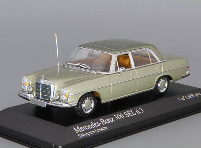 MERCEDES-BENZ 300 SEL 6.3 W109 (1968), bright green