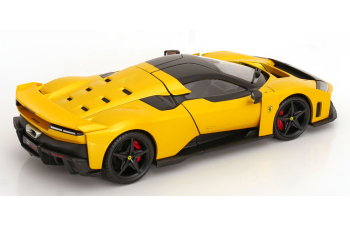 FERRARI F80 (2024) - Black Wheels, Giallo Tristrato - Yellow Met