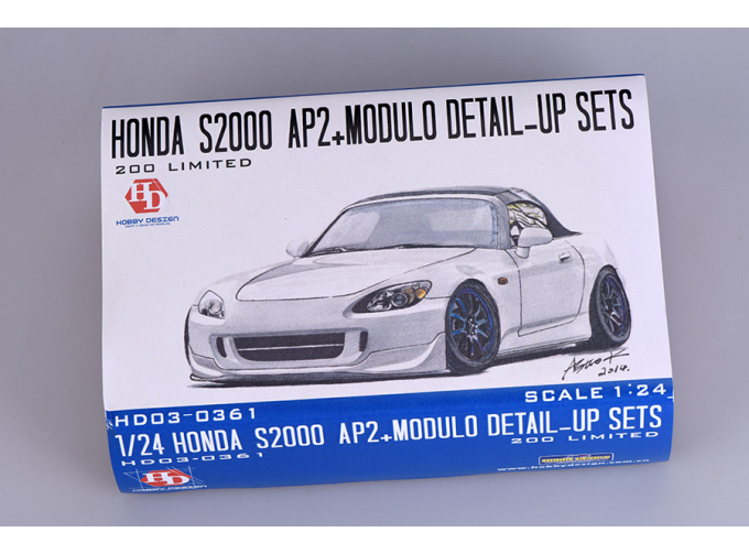 Конверсионный набор Honda S2000 AP2+ Modulo Detail-up Sets (Resin+PE)